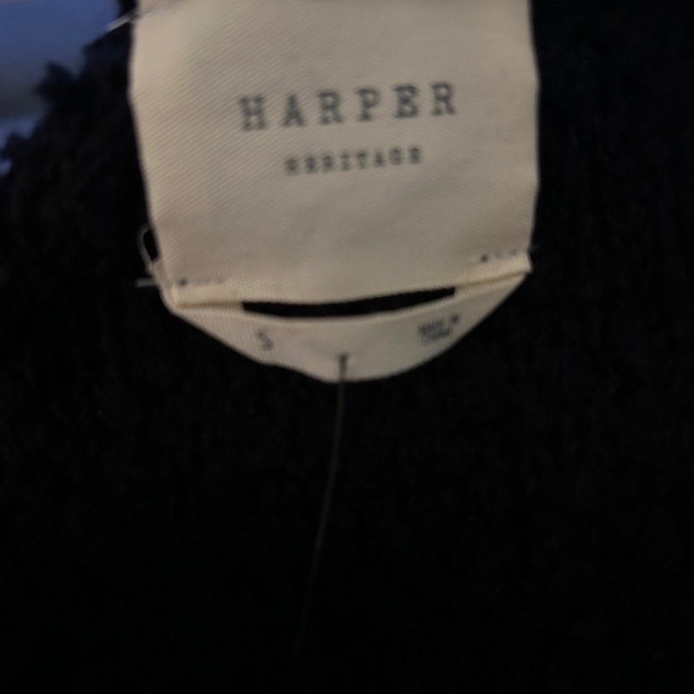 NWT! Francesca's Harper Heritage Soft Popcorn Stitch Cowl Neck Sweater Sz Small - Picture 10 of 13